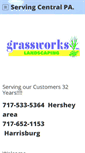 Mobile Screenshot of grassworkslandscaping.com